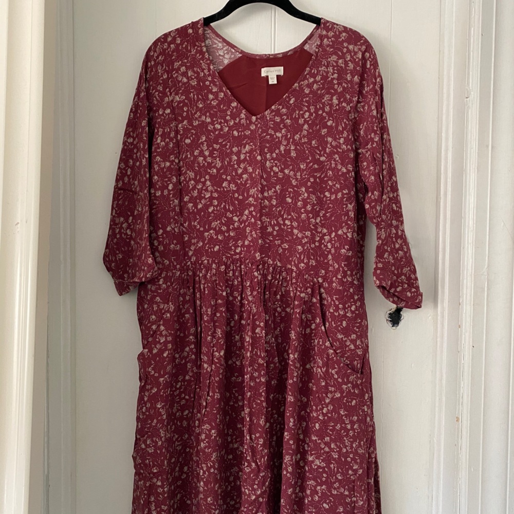 Garnet Hill Medium Floral Dress